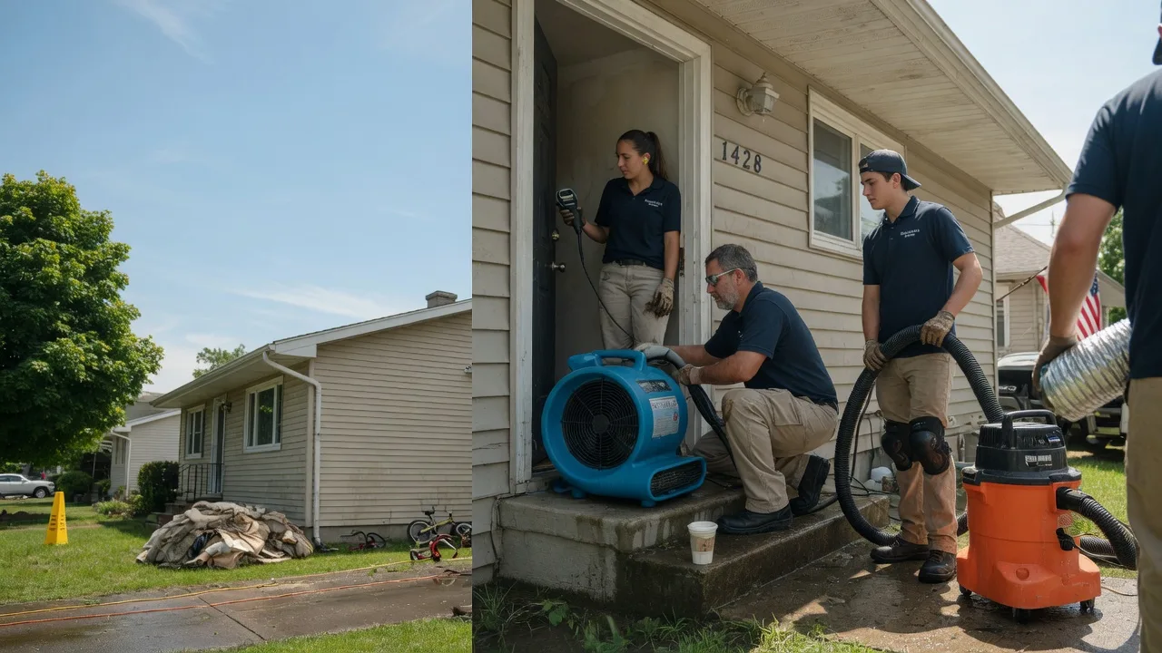 Water Damage Restoration in Schneider, IN near me